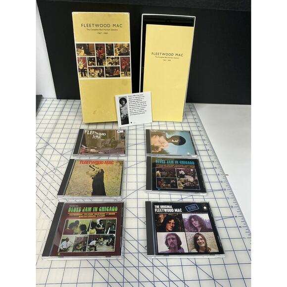 FLEETWOOD MAC THE COMPLETE BLUE HORIZON SESSIONS 1967-1969 CD BOX SET 6-DISC - Picture 2 of 15